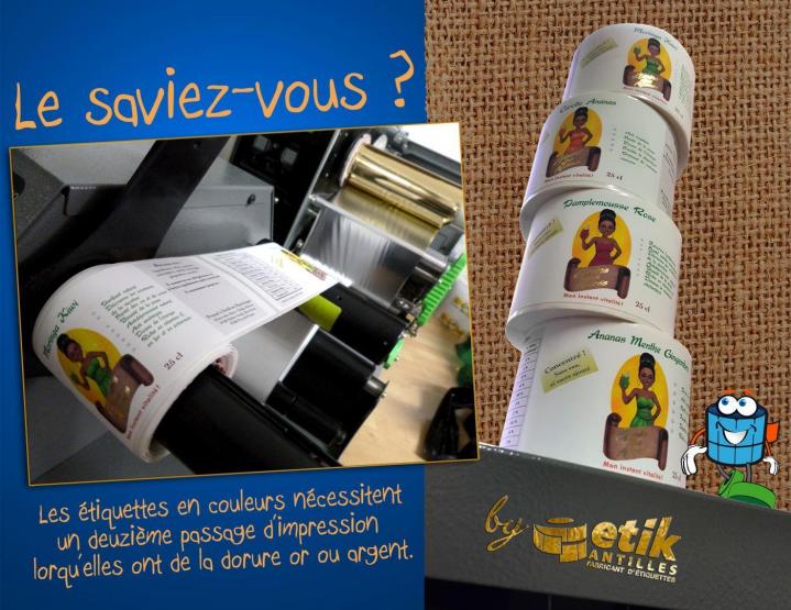Fabricant d’étiquettes Martinique
