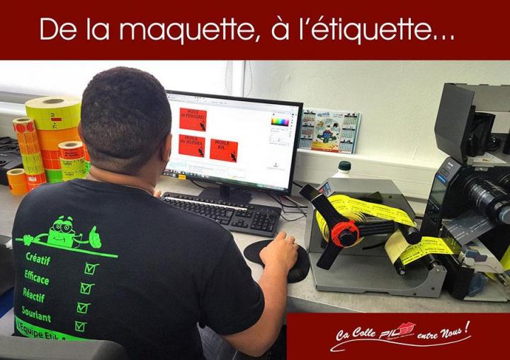 Impression d'étiquettes Martinique